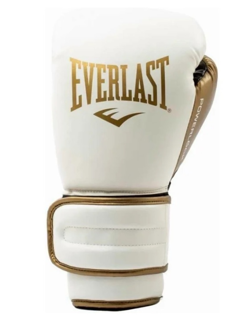 Everlast White and Gold Training Boxing Gloves